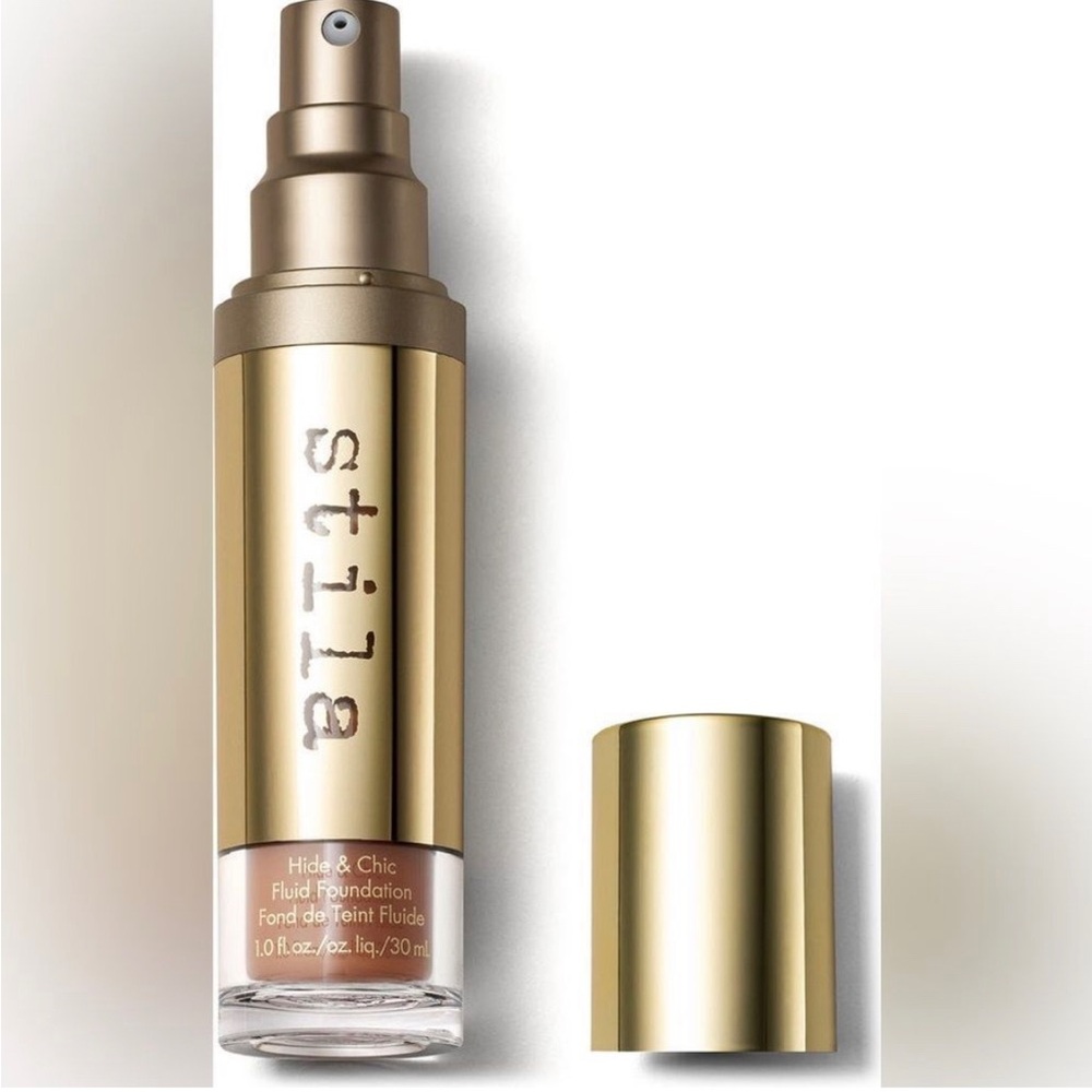 3/$15 Three Stila Hide & Chic Fluid Foundations Tan deep 3 (2) tan 4 (1) new - Picture 9 of 12